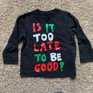🔴 *5 for $20 Sale* Boys Christmas shirt size 2t